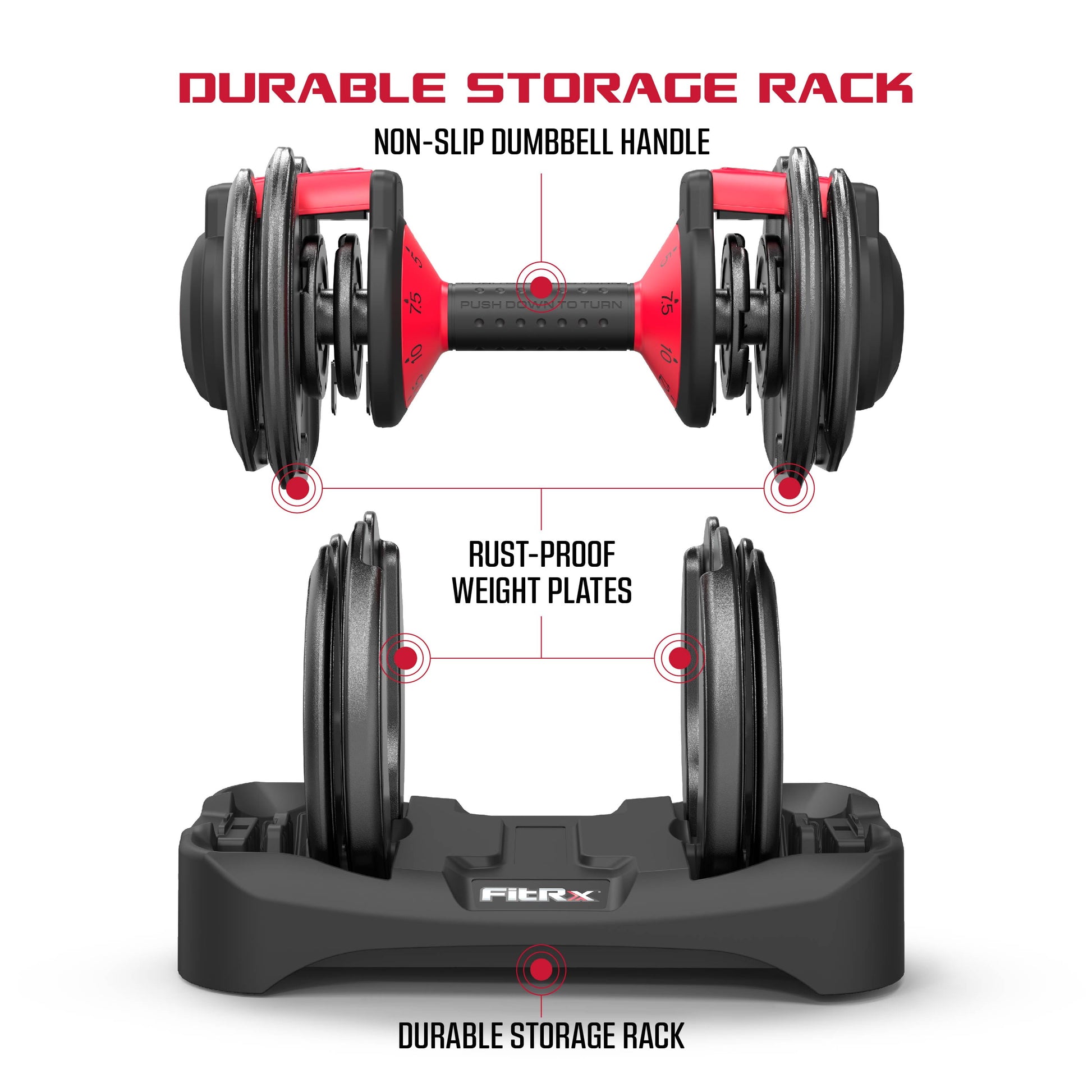 Adjustable Dumbbells 2-Pack, 25Lb Smartbell Dumbbell Set with 9-In-1 Quick-Select Weights, 2.5Lb Increments for Home Gym